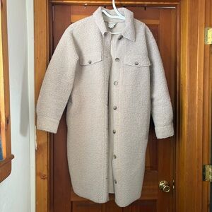 Joie Faux Shearling Shacket